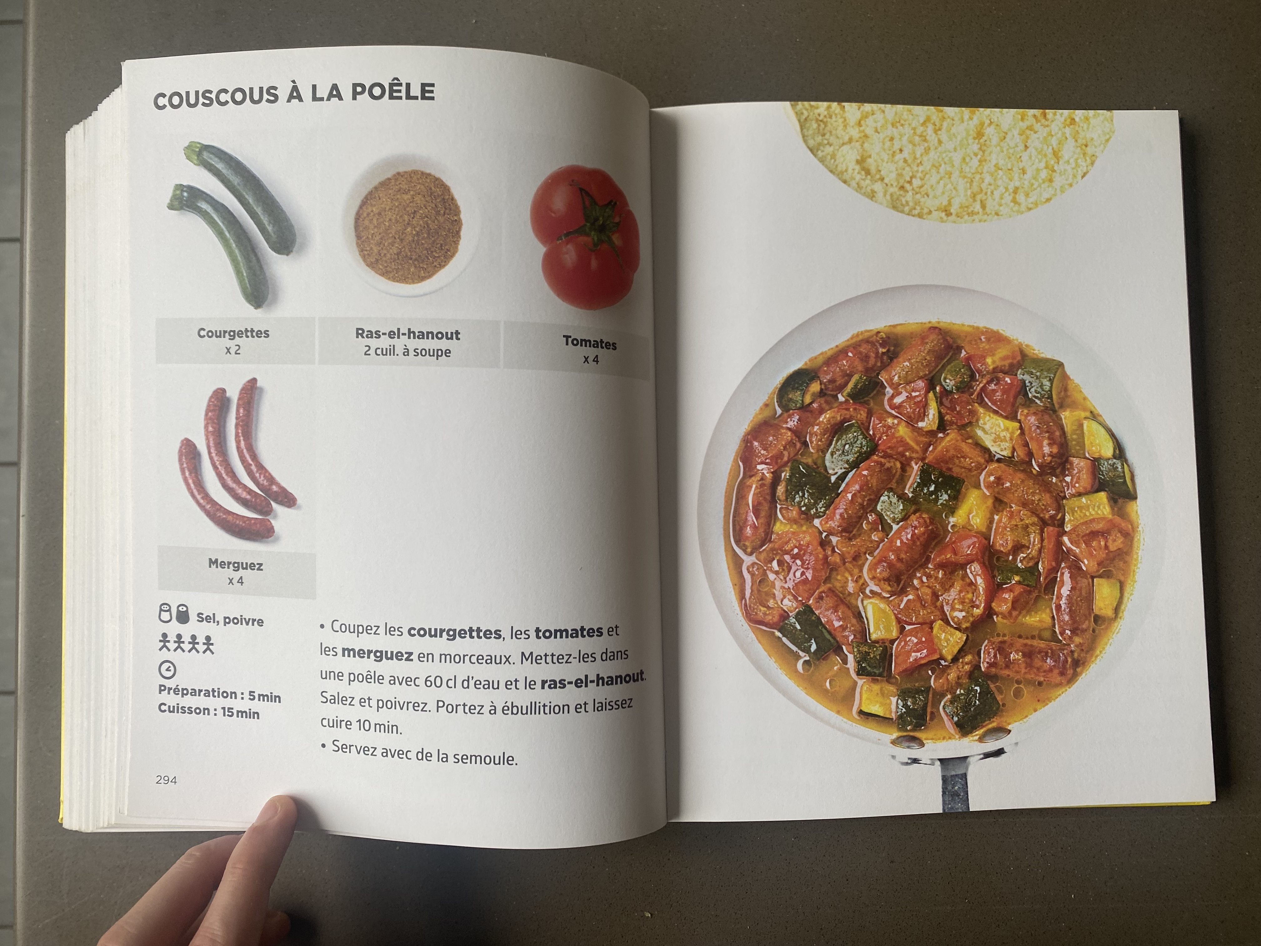 Couscous à la Poêle